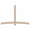 Ekena Millwork Bellingham Smooth Timber Gable Bracket, Douglas Fir, 96"W x 64"H x 5 1/2"D x 5 1/2"F, 16/12 Pitch GBW096X64X0606BEL00SDF - alternate 1